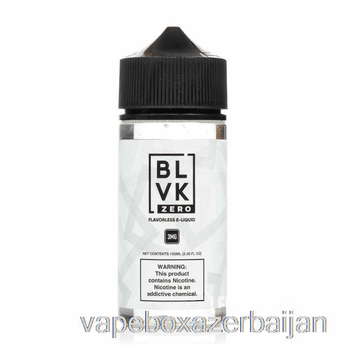 Vape Azerbaijan Flavorless - BLVK - 100mL 0mg